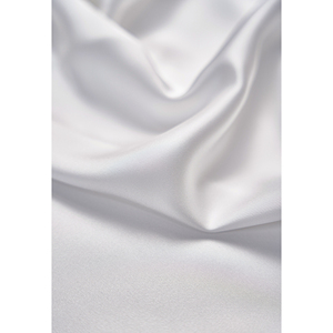 Chemisier d'été décontracté pour femme en satin blanc, col asymétrique, manches courtes, drapé doux, idéal pour le bureau - ODM OEM SOEN - Product Image 6