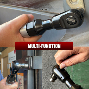 <b>Powerful</b> 1/2" Pneumatic Ratchet Impact <b>Wrench</b> for Professional Use Taiwan Made Lematec Repair Tool - Product Image 4