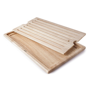 Tagliere per pane GN 1 con scanalature per una facile pulizia, uso in cucina - Product Image 1