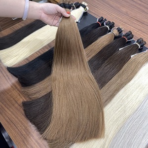 Extensions de cheveux Remy vierges vietnamiens de haute qualité 100% naturels, couleur naturelle, lisses - Product Image 6