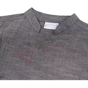 Full-sleeve Men`s Summer Chef Jacket & Coat Kitchen-Waiter Wholesale High Quality Customized Chef <b>Uniforms</b> Coats for Men - Product Image 3