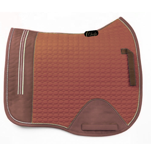 Tapis de selle matelassé haut de gamme pour chevaux, doublure polaire douce, respirant, pour le saut d'obstacles, fabricant OEM Pakistan, export en gros - Product Image 4