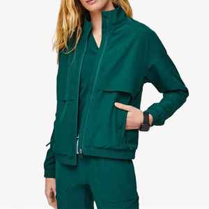Pantalones estilo jogger médicos cómodos y sin costuras, cintura elástica, look moderno para el cuidado de la salud, uniforme de hospital unisex. - Product Image 1
