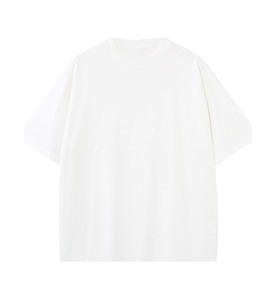 T-shirt en coton pur pour homme avec broderie de logo personnalisé, tailles plus grandes, manches courtes - Product Image 5