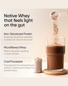 Proteína de Suero de Leche Aislada en Polvo, 24g de Proteína con BCAA, EAA y Probióticos, Sabor Cappuccino, para la Recuperación Muscular - Product Image 4