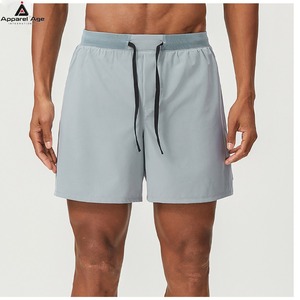 Shorts de sport 2 en 1 pour hommes, doublés, avec poches doubles, en polyester, personnalisables, pour l'entraînement et la gym. - Product Image 2