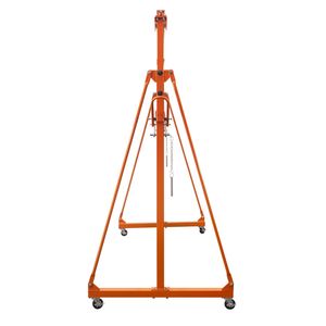 Gru a portale interamente in acciaio ad altezza regolabile, portata 8 tonnellate, blocco automatico, min. 95 pollici Altezza massima 142 pollici. Ruote Girevoli con Blocco Altezza TMG AGC - Product Image 4