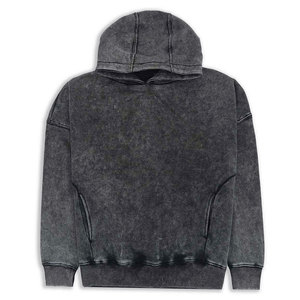 Conjunto Deportivo para Hombre, Lavado Ácido, Corte Regular, Transpirable, Color Sólido, Cómodo, Tallas Grandes, para Invierno, Venta Caliente - Product Image 6