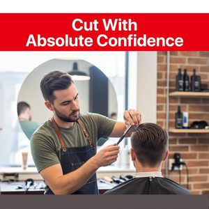 Hot Selling Professional Styling Razors <b>Ring</b> Handle Stainless Steel Blade Knife for Hair <b>Thinning</b>, Texturing & Salon Grooming - Product Image 3