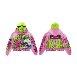 Top para hombre, colección de invierno, sudadera con capucha y sudaderas French Terry Dabble, ropa de calle, estilo jersey, capucha bordada, tela de lana - Product Image 1