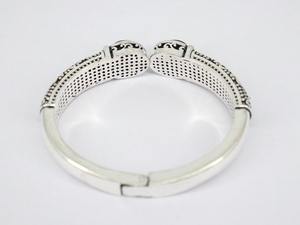 Black Onyx Oval Gemstone Bangle 925 Sterling <b>Silver</b> Adjustable <b>Cuff</b> Handmade Statement Jewelry Gift For Women - Product Image 2