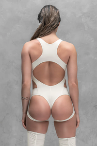 Mono elástico transpirable de una pieza para mujer 2026, ideal para pole dance, espectáculos y como lencería moldeadora. - Product Image 2