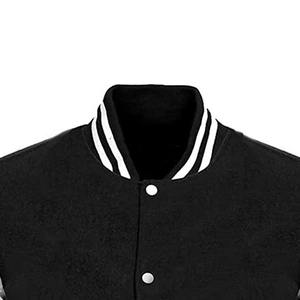 Chaqueta Varsity para Hombre de Marca Privada al Mejor Precio, de Secado Rápido, Corte Ajustado, Estilo Crop Top, Chaquetas Varsity de Béisbol para Hombre - Product Image 3