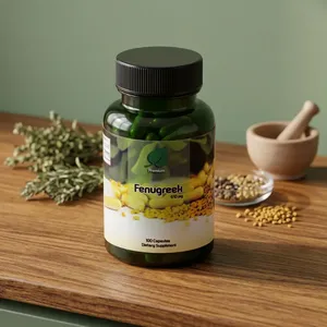 Capsules de Fenugrec Naturel Haute Puissance pour Adultes et Nouveaux-nés - Soutien Beauté de la Peau et Immunitaire - Dose de 600mg - Product Image 2