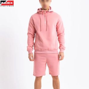 Ensemble de survêtement pour homme de haute qualité, sweat-shirt et short, tenue de sport décontractée, tissu respirant, design personnalisé - Product Image 1