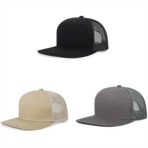 Gorra Trucker de Malla de 6 Paneles, Ajustable, Unisex, Casual, de Color Sólido, para Primavera y Verano - Product Image 6