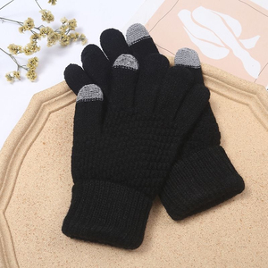 Custom Color Woven Winter Handschoenen <b>Touch</b> <b>Screen</b> Knitted <b>Gloves</b> Smart Phone <b>Touch</b> <b>Screen</b> Winter <b>Gloves</b> <b>Touch</b> <b>Screen</b> <b>Gloves</b> - Product Image 6