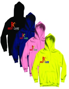 Sudadera con Capucha Oversize de Forro Polar Estilo Urbano Unisex para Invierno, con Hombros Caídos, Tejido Pesado y Bordado 3D - Product Image 2