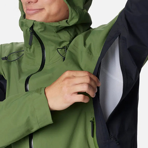 Windproof Winter Breathable Printed Camouflage Outdoor <b>Canvas</b> Waterproof Men's Hooded Warm Hunting Jacket - Product Image 6