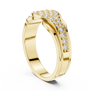 Micro Pave 925 Sterling Silver Moissanite <b>Diamond</b> <b>Ring</b> Wholesale Bridal Jewelry Manufacturer Supplier - Product Image 3