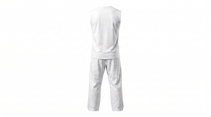Uniforme de Taekwondo Dumela, Color Blanco, Ropa Duradera para Artes Marciales, para Entrenamiento - Product Image 2