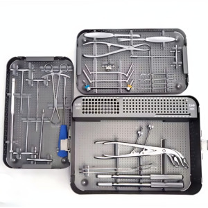Kit d'instruments pour plaques de traumatologie à grands fragments en acier inoxydable, outils de chirurgie orthopédique, fournisseur en gros de premier plan - Product Image 1