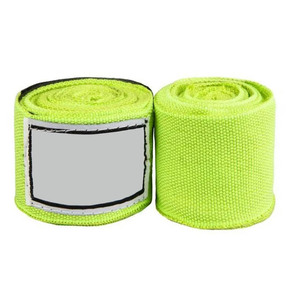 Bandages de boxe en tissu élastique, taille et design personnalisés, pour entraînement, sparring, soutien en salle de sport, protection durable et extensible - Product Image 1