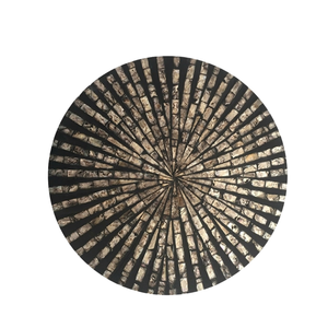 Designer Shell Placemat Mother of Pearl Charger Plate for Upscale Dining Events and Modern <b>Kitchen</b> Styling - Product Image 2