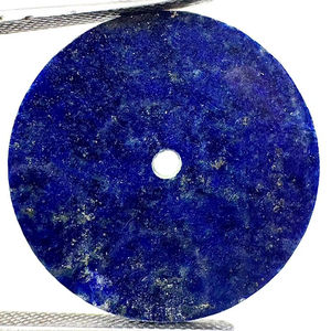 Esfera de Reloj de Piedra Preciosa Natural de Lapislázuli Azul, Disco Plano Redondo de 31.50 mm y 1.50 mm de Grosor, Accesorios para Relojes - Product Image 1