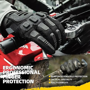 Guantes Tácticos de Cuero de Alta Calidad para Montar a Caballo, Senderismo, Entrenamiento, Caza, Antideslizantes, Deportes al Aire Libre, Hechos en Pakistán - Product Image 5