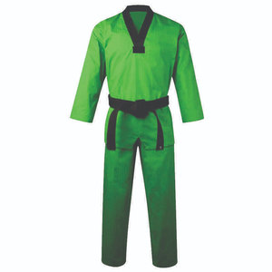 Uniforme de Taekwondo Profesional de Tela Resistente para Entrenamiento de Artistas Marciales, Ajuste Cómodo para Entrenamiento y Sparring - Product Image 4