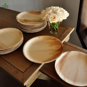 Platos de Cena Redondos de Hoja de Palma Areca Biodegradables y Ecológicos de 10 Pulgadas para Fiestas - Precio de Fábrica, Suministro al por Mayor - Product Image 4