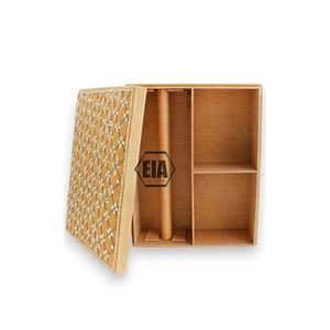 Boîte rectangulaire en tissu brodé à la main, élégante et tendance pour toutes les occasions, cadeau fait à la main par EXOTIC INDIAN ART - Product Image 2