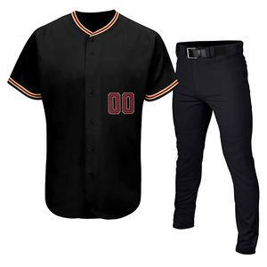 Uniformes de Béisbol con Logotipo Personalizado, Uniformes de Béisbol Sublimados de Alta Calidad, Servicio OEM, Camiseta de Béisbol para Hombre - Product Image 1