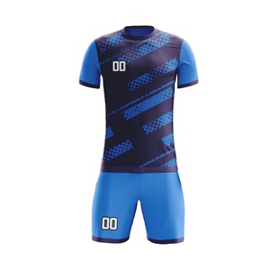 Wholesale Customized Heat-Transfer Printed Breathable Plus Size Short Sleeve Football Jersey Sets American Football Uniforms - Product Image 1