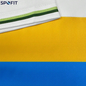 Unisex Custom Design Soccer Jersey 100% Polyester Sublimated Heat Transfer Printed Quick Dry Custom Made Soccer Football Jersey - Product Image 3