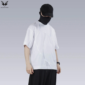 Camisetas Techwear de Última Moda 2026, Camisetas Tácticas de Algodón con Estilo Urbano para Hombre, Talla Grande - Product Image 4