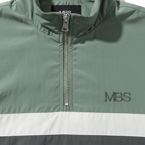 Wholesale Custom Logo Men's Half Zip Pullover Windbreaker <b>Jacket</b> Oversized Vintage Streetwear <b>Waterproof</b> Lightweight Anorak - Product Image 4