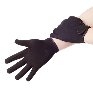Summer Breathable Perforated Horse Riding <b>Gloves</b> Air Cooling Riding <b>Gloves</b> Winter Thermal Fleece Lined Horse Riding <b>Gloves</b> <b>Warm</b> - Product Image 2