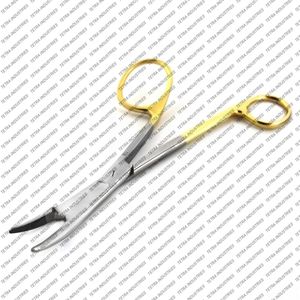 Pinzas Porta Agujas Gillies Sheehan de Alta Calidad TC 16cm, Instrumentos Quirúrgicos Dentales, Tijeras de Sutura Manuales de Acero Inoxidable CE - Product Image 6