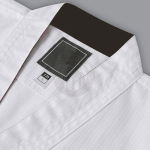 Kimono de Jiu Jitsu de Manga Larga de Algodón con Logotipo Frontal, Ligero y de Alta Calidad, Uniforme de Taekwondo para Artes Marciales, Venta al Por Mayor OEM - Product Image 4