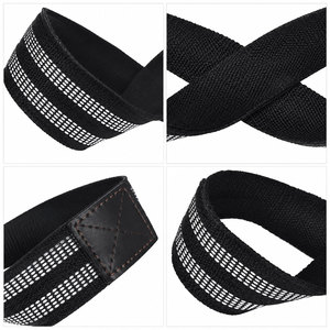Correas de levantamiento profesionales con logo personalizado, soporte de muñeca reforzado, agarre mejorado para peso muerto, correas al por mayor - Product Image 5