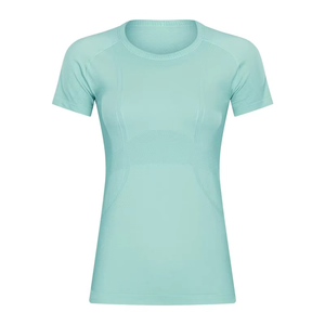 Nouvelle Arrivée T-shirts de Fitness Personnalisés de Haute Qualité pour Femmes Grandes Tailles en Coton/Fibre de Bambou Respirant à Séchage Rapide Épaules Tombantes - Product Image 1