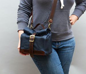 Sac isotherme portable et durable en toile cirée avec fermeture éclair, sac fourre-tout étanche pour repas de voyage LCLB-0025 - Product Image 2