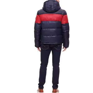 2025 Custom Men's Puffer down Jacket Hot Sale Winter <b>Bubble</b> Padded <b>Coat</b> - Product Image 6