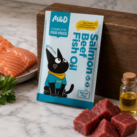 MAIDOU Aliment humide pour chat en pochette 85g, Faible MOQ, Saveur Poulet et Saumon, Riche en protéines, Snacks nutritifs pour animaux de compagnie
