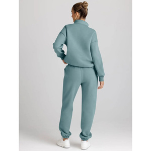 Chándal de mujer tipo pullover de manga larga, ligero, para uso diario. - Product Image 3