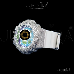 High Quality Luxury Diamond Men's Watch with <b>Chronograph</b> Function Japan Movement Rubber Band Band for Wedding Low Price - Product Image 3