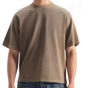 Camiseta Básica de Verano para Hombre, Corte Regular, 100% Algodón Ecológico, Secado Rápido, Transpirable, Estilo Casual, Lisa, Minimalista, 230g - Product Image 1