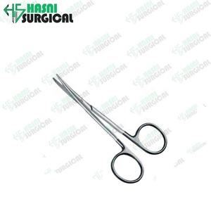 Tijeras de operación rectas de acero inoxidable de la mejor calidad, instrumentos quirúrgicos de Hasni Surgical CE ISO aprobado - Product Image 4
